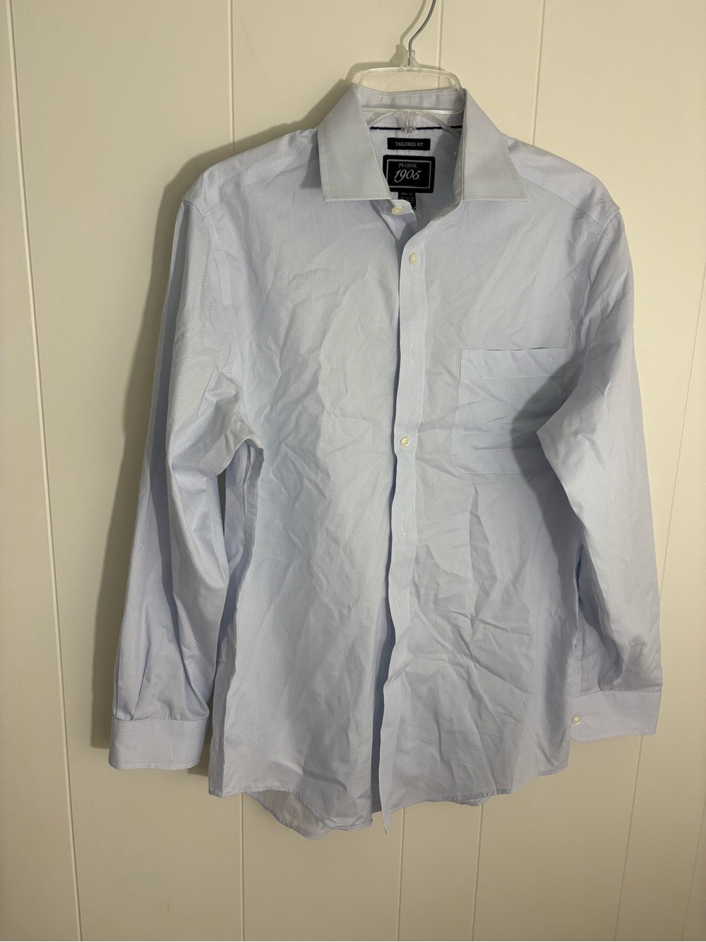 Jos. A. Bank Pale Blue Button-Up Dress Shirt
